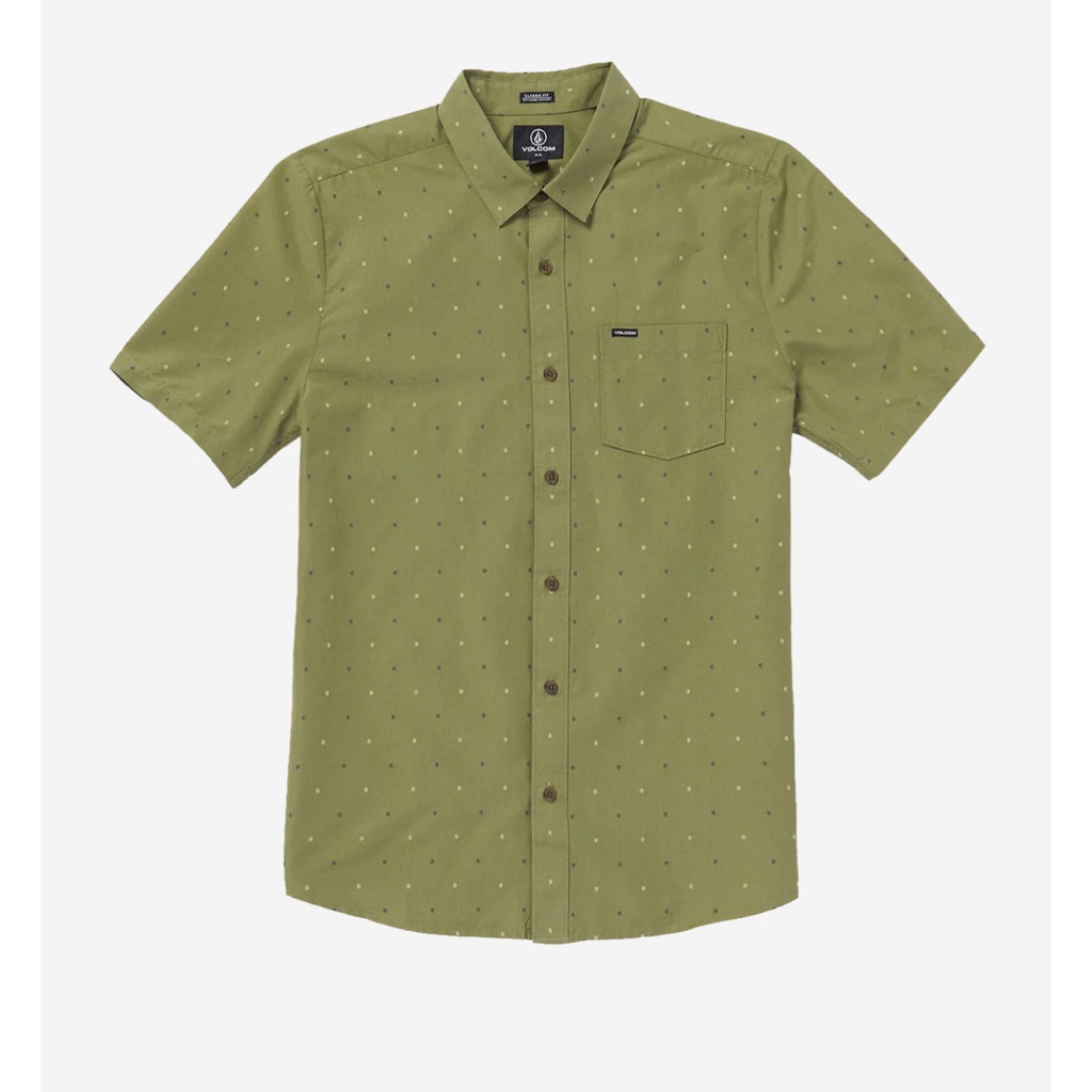 Volcom Honestone Woven Shirt - Size M- Euc Like New!